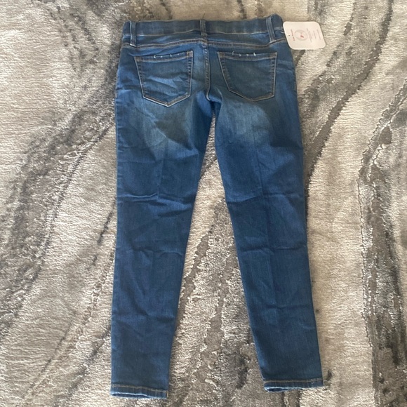 Isabel skinny maternity side panel cropped Jeans size 00 waist 24 NWT - Picture 4 of 11